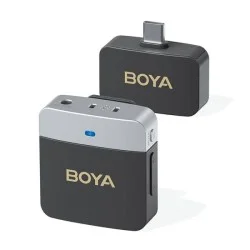 BOYA 2.4Ghz Wireless Micorphone with Ear-Return Monitoring function - Black